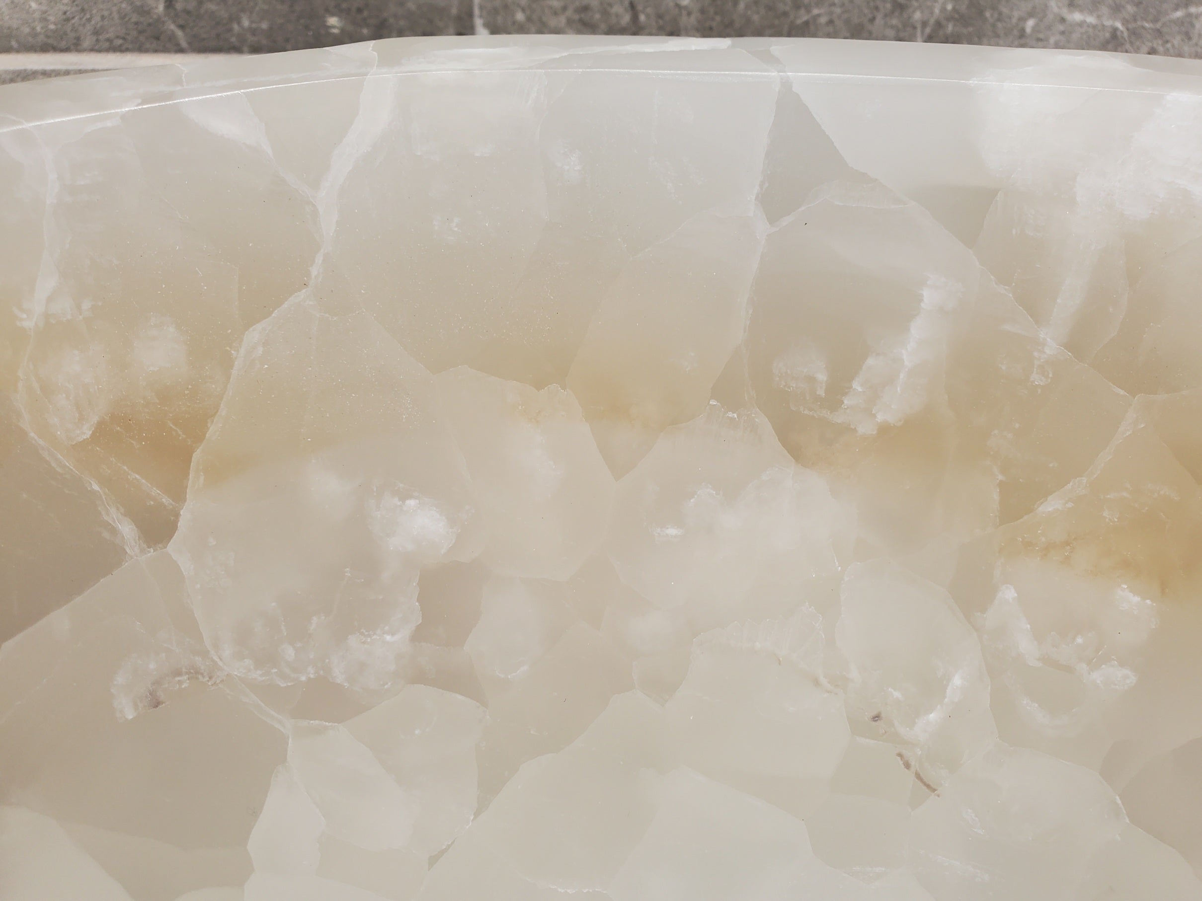 S33_20 Onyx Stone Vessel Sink