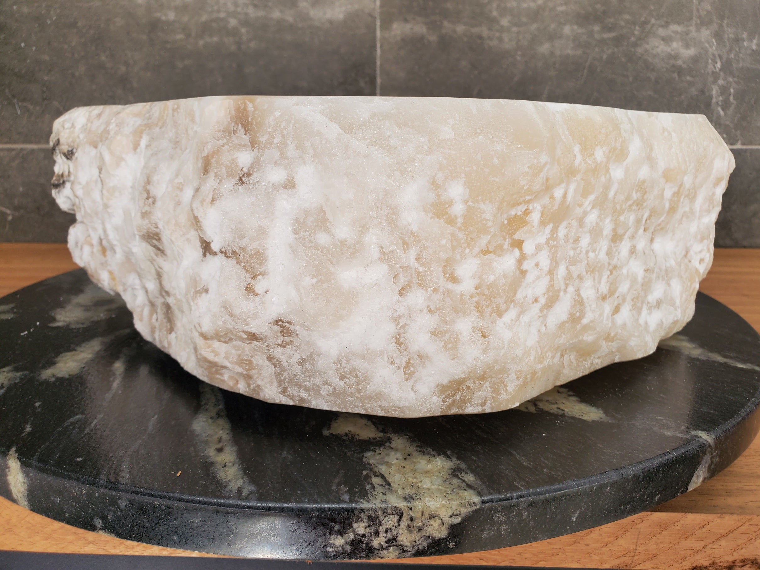 S33_10 Onyx Stone Vessel Sink