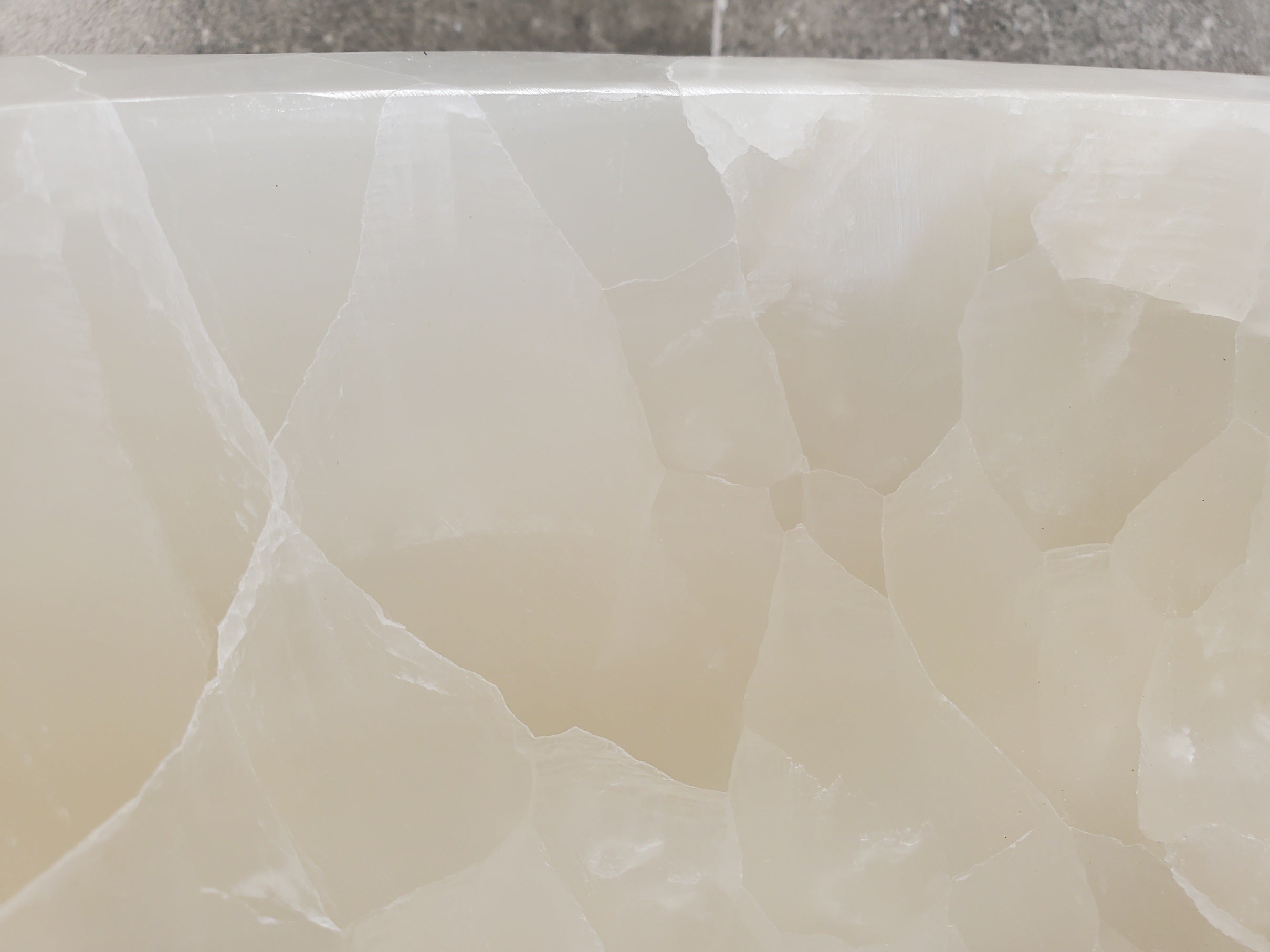 S33_19 Onyx Stone Vessel Sink