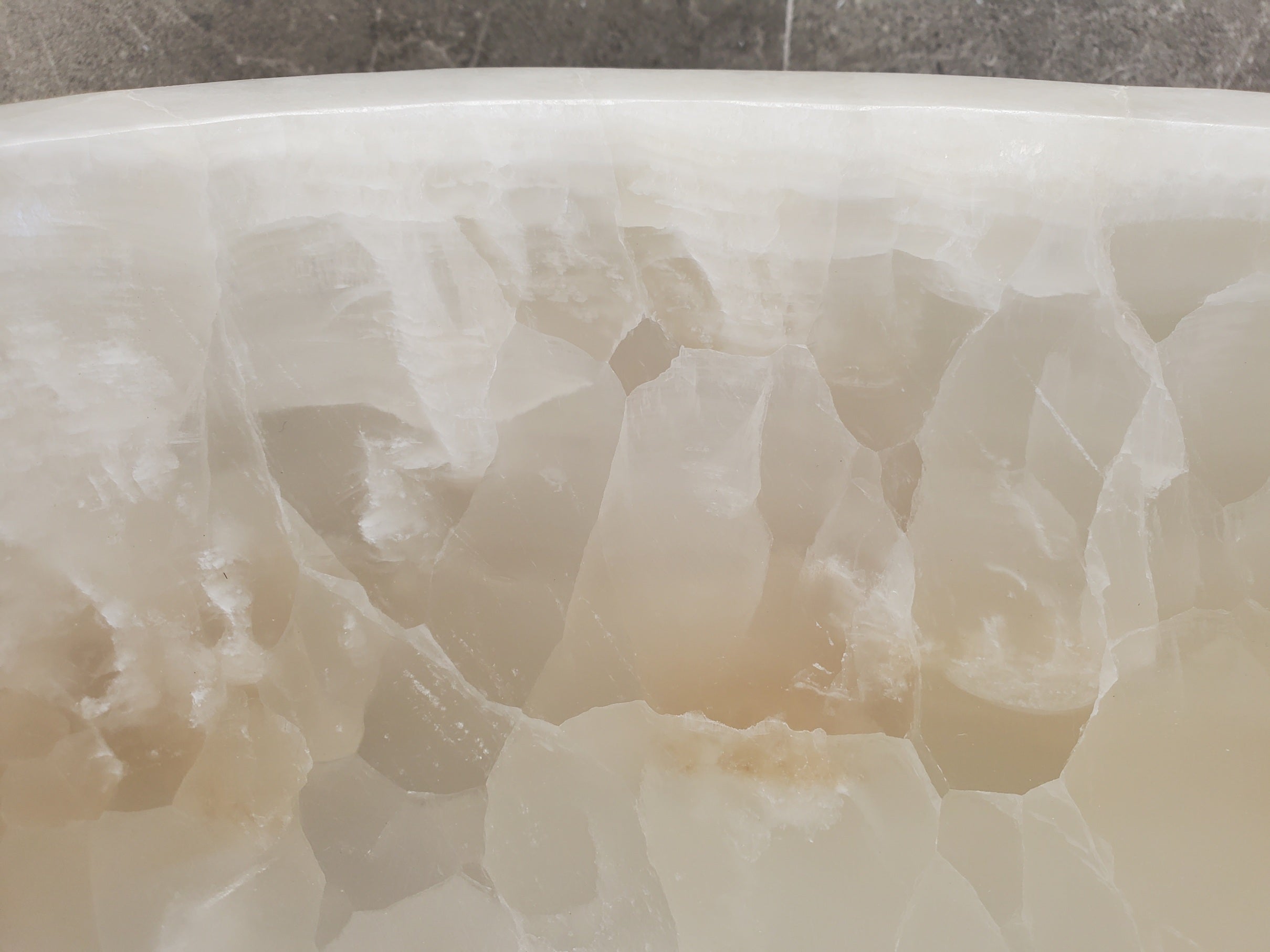 S33_20 Onyx Stone Vessel Sink