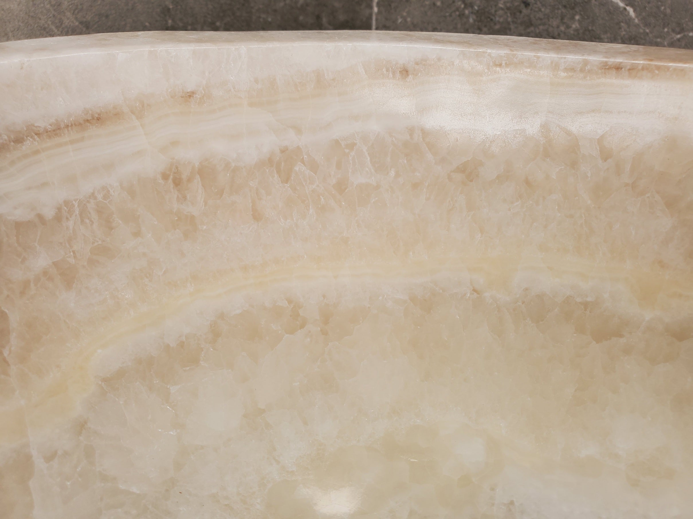 S33_18 Onyx Stone Vessel Sink