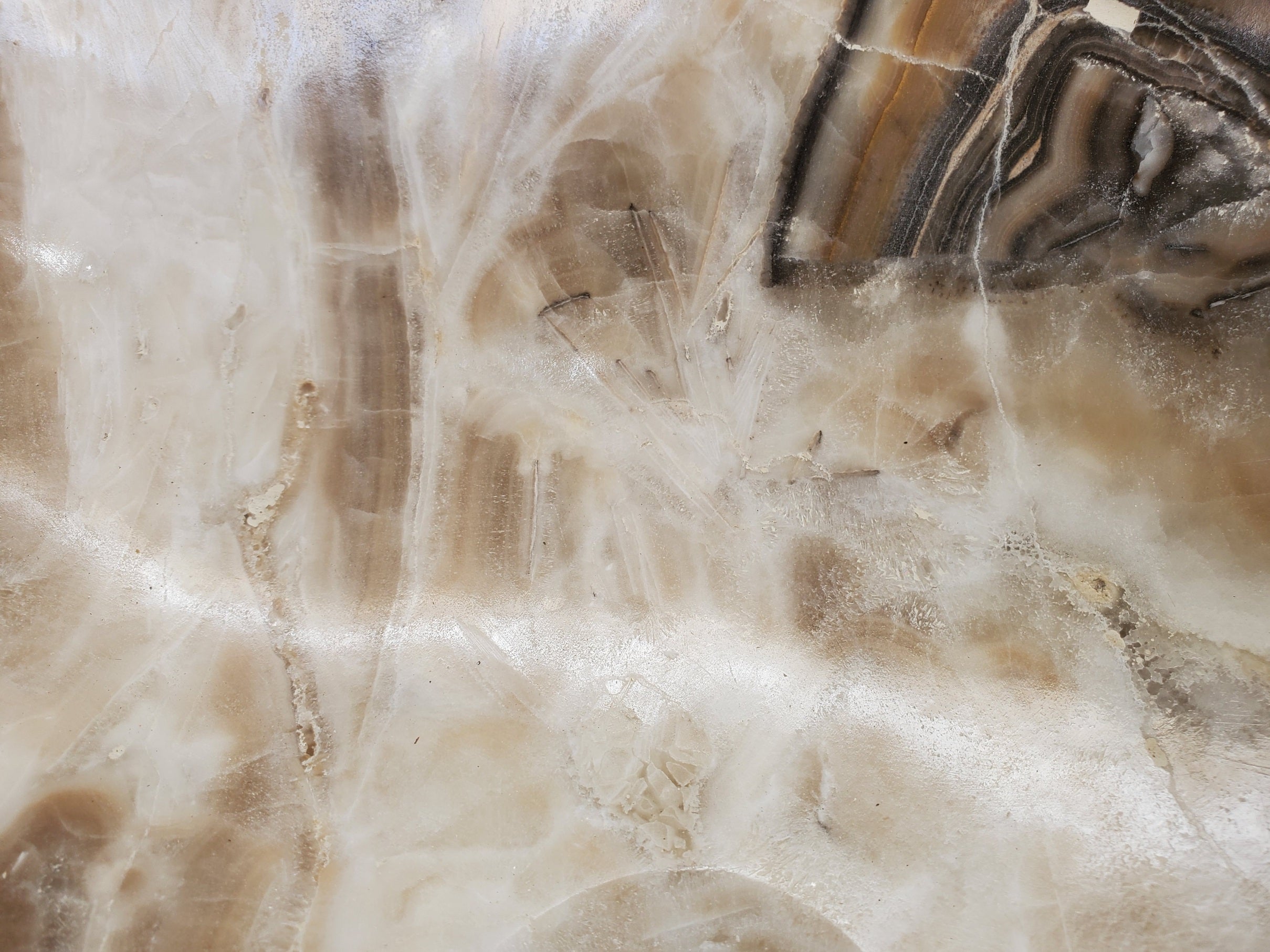 S33_10 Onyx Stone Vessel Sink