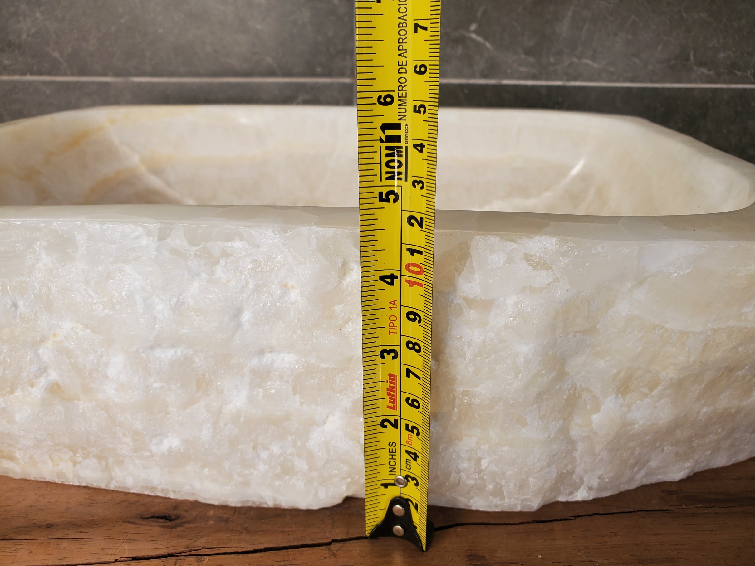 SET3401 Onyx Stone Master Bath Set of 2 (Two) Vessel Sinks