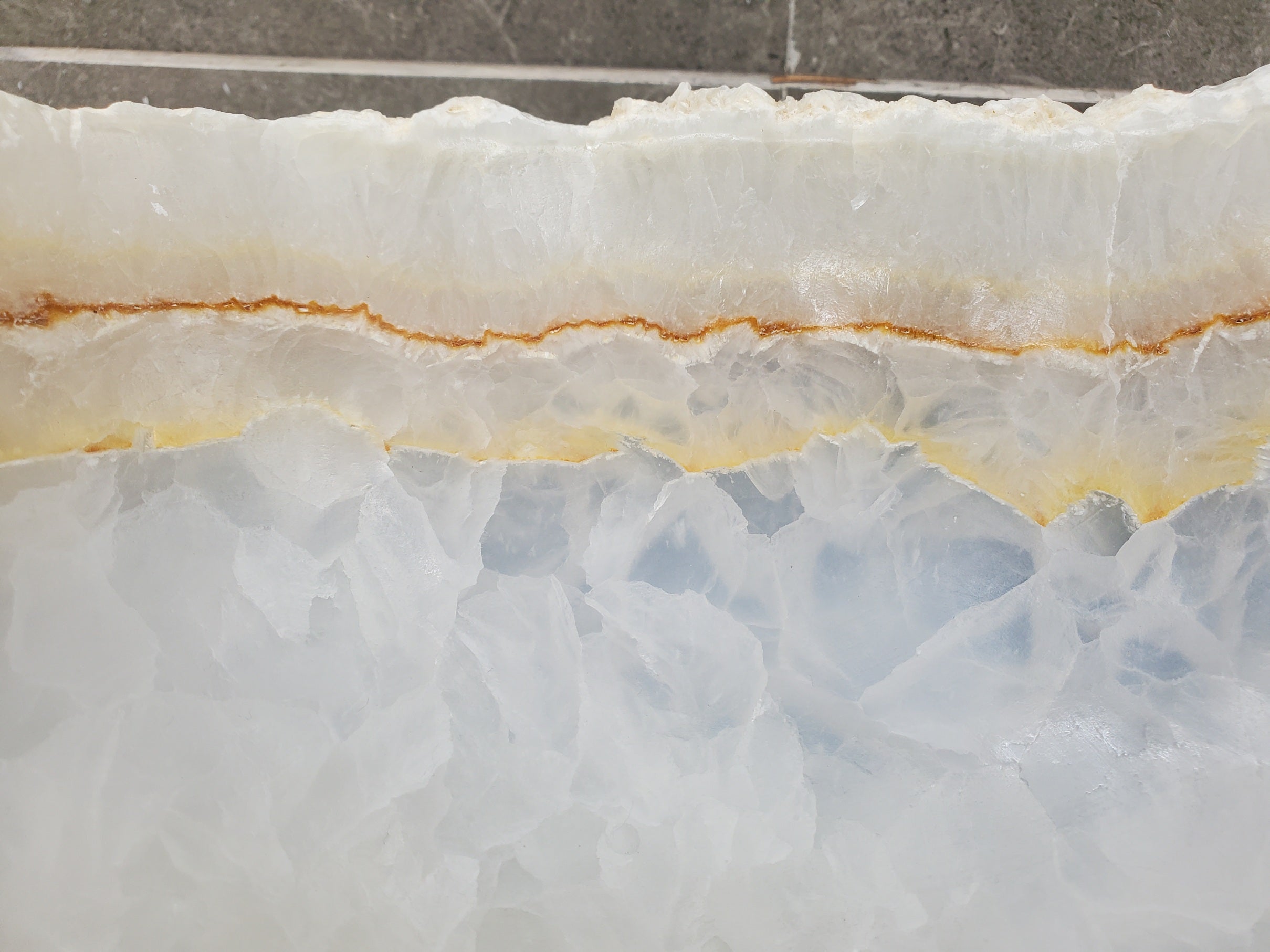 S32_03 Onyx Stone Vessel Bathroom Sink