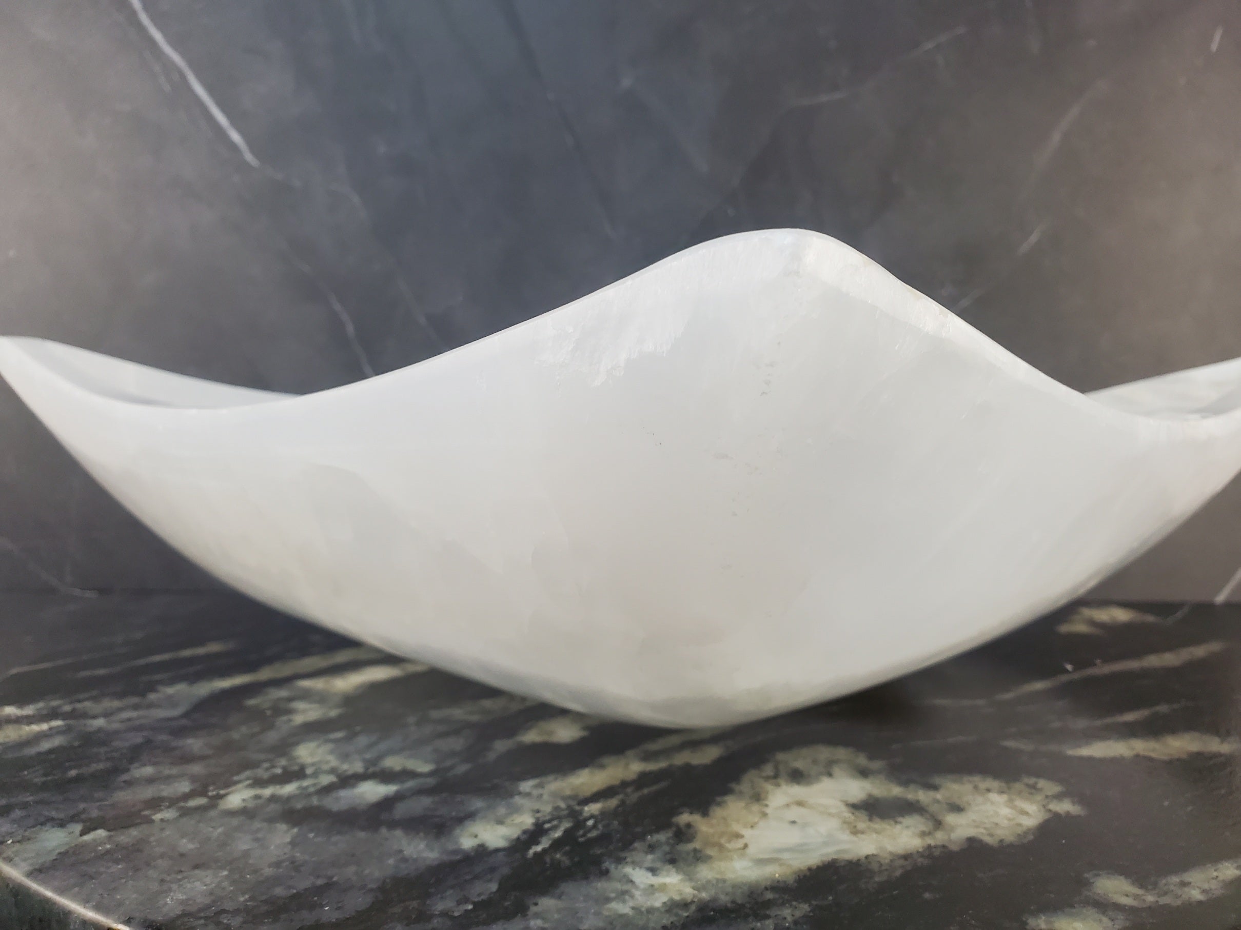 S27_07 Onyx Stone Bathroom Vessel Sink (Square)