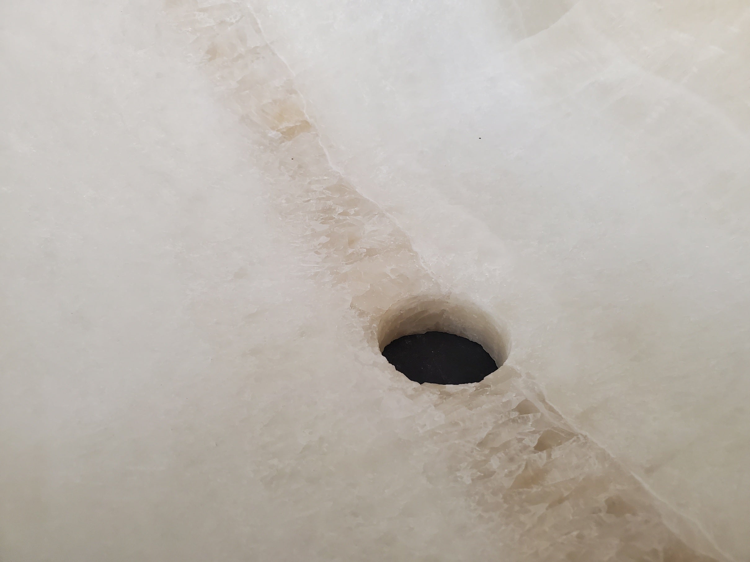 S25_05 Round Onyx Vessel Sink - 16 x 16 inch