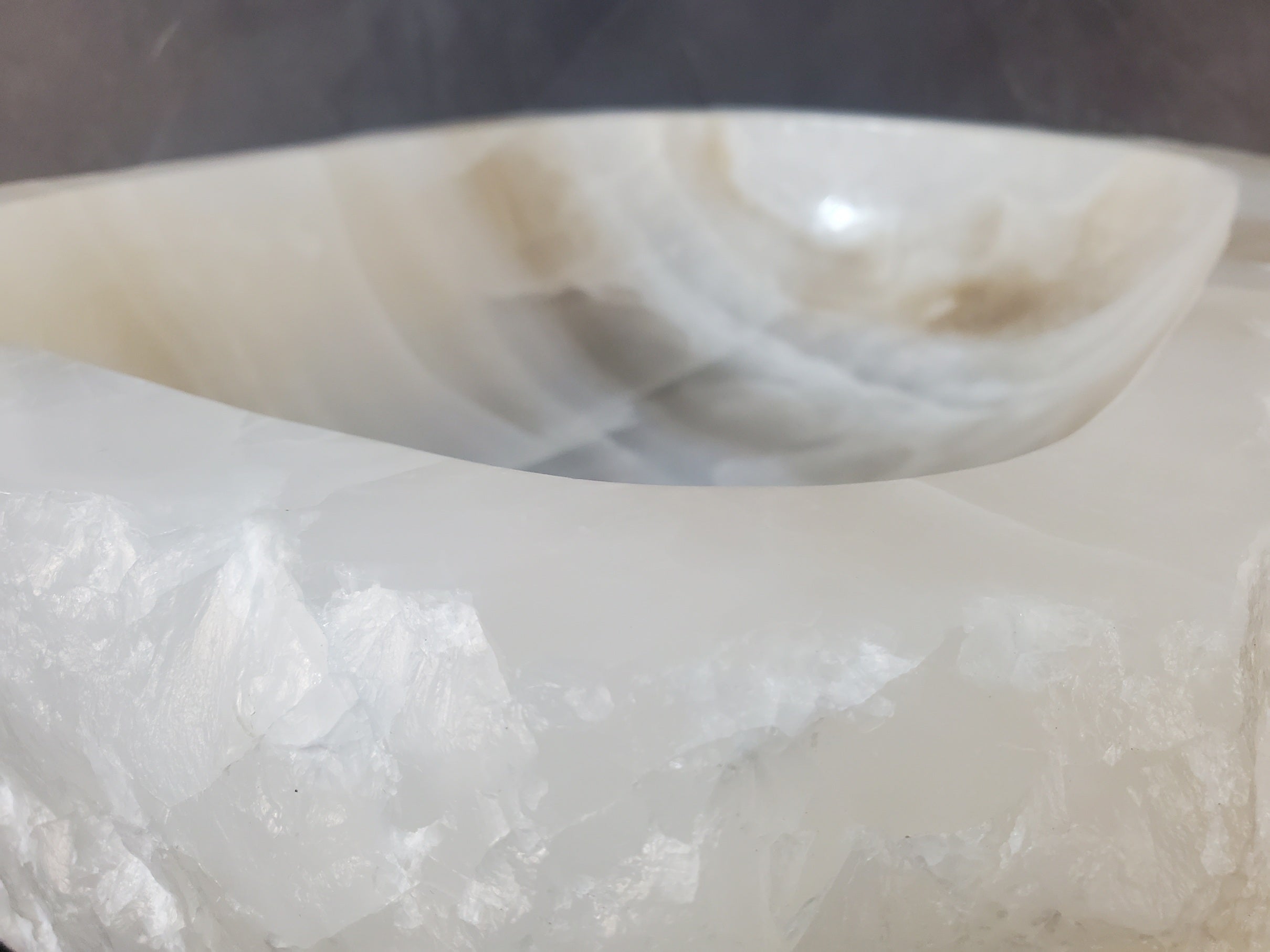 SET1034 Onyx Stone Master Bath Set of 2 (Two) Vessel Sinks