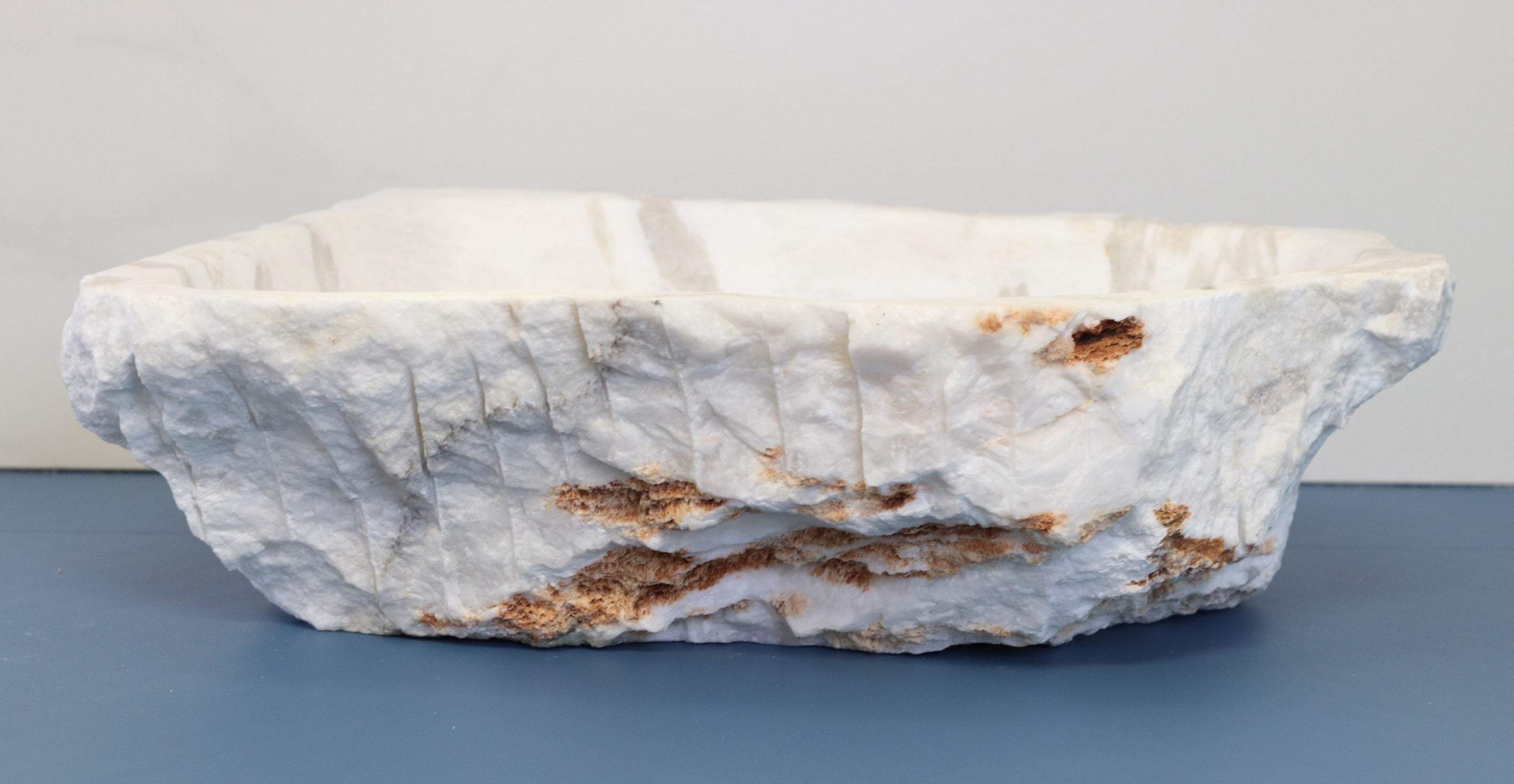 White and Gray Onyx Vessel Bathroom Sink Onyx Sinks Onyx Sinks Sinks