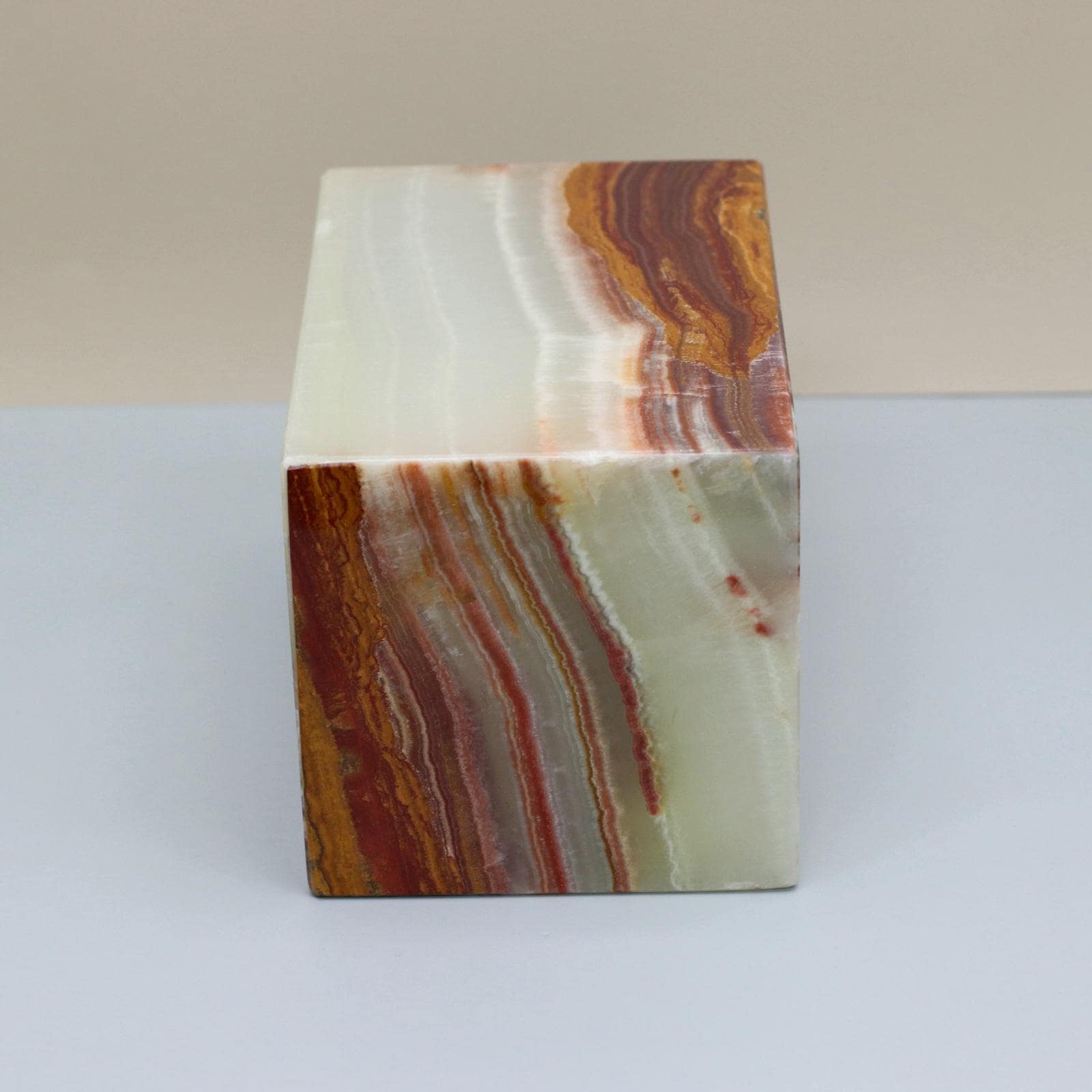 UR_09 Green Onyx Stone Cremation Urn for Ashes