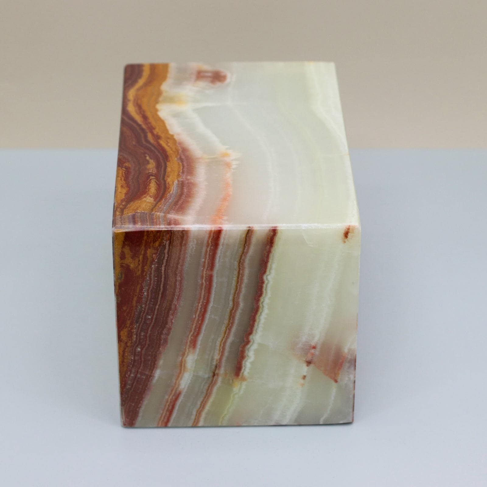 UR_09 Green Onyx Stone Cremation Urn for Ashes