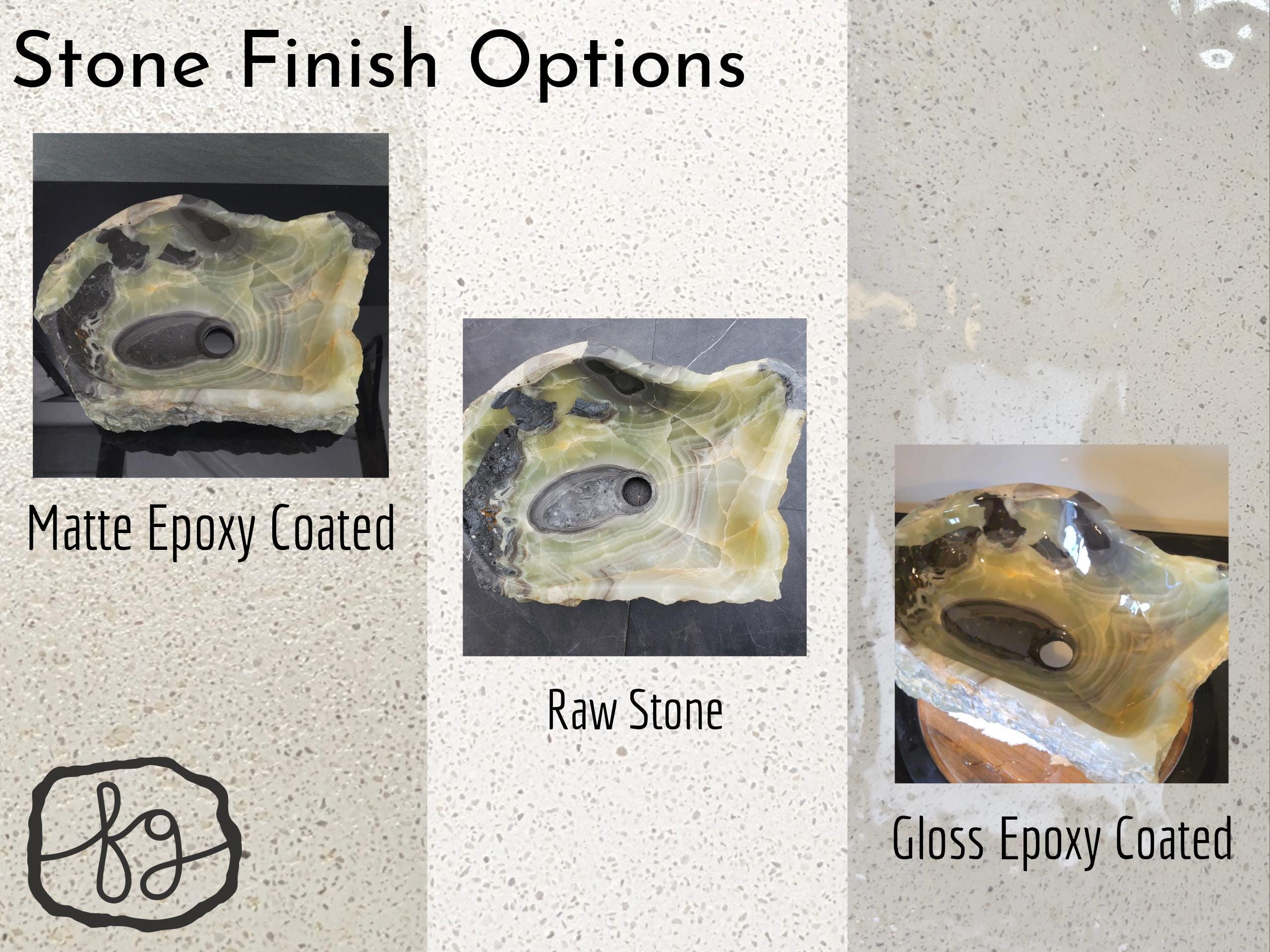 SET3706 Onyx Stone Vessel Bathroom Sink (Set of Two) Bathroom Sinks Onyx Sinks pair
