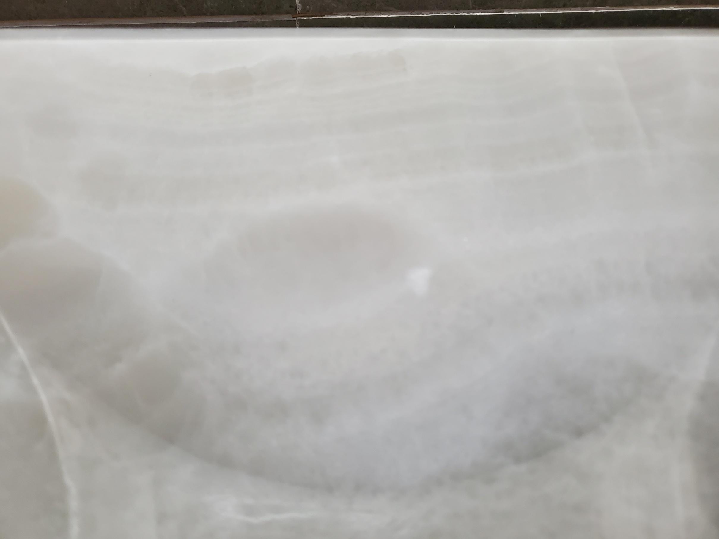 White Onyx Marble Vessel Sink – Natural Stone Countertop Sink, Polished Vanity Basin, Luxury Spa Bathroom Decor 15.8x15.8 Inch Above Counter sink Bathroom Décor beige tan taupe hand basin bowl handmade powder room Home design trends luxury bathroom Marble Onix Rock modern contemporary natural stone sink plumbing fixture Polished Onyx Sinks Rectangle Vessel Tan Translucent Polish