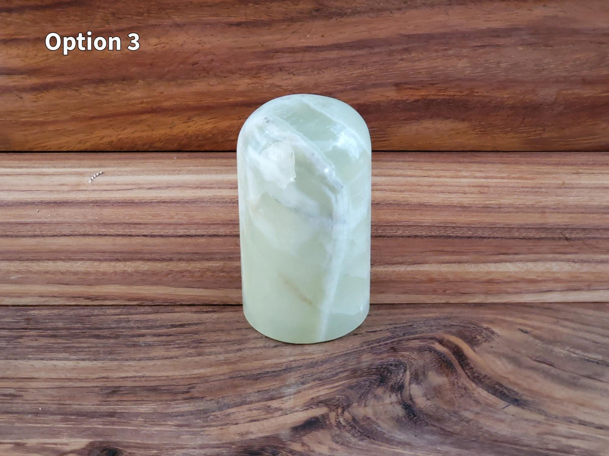 UR_26 Small Green Onyx Stone Cremation Urn for Ashes - 18.5 cu in | Handcrafted Stone Keepsake for Pets or Humans Urn Urn