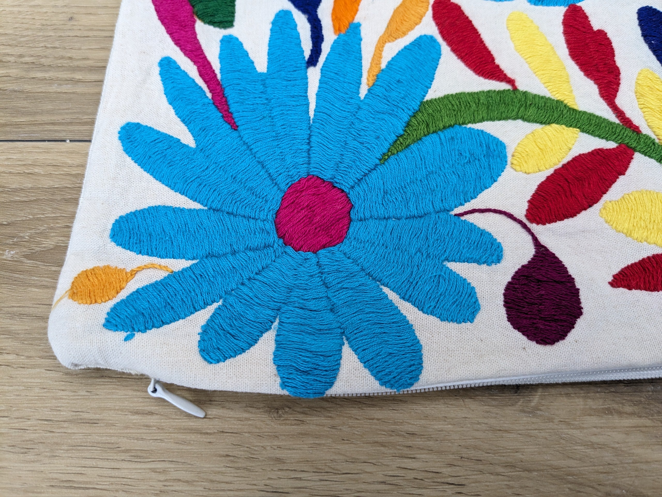 Authentic Otomi Tenango Throw Pillow Cover Tenango Decor Home Pillow Covers